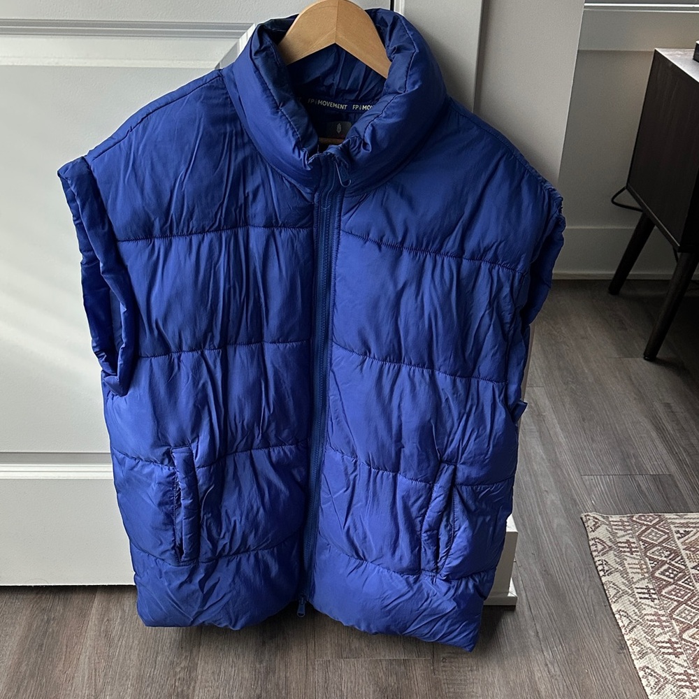 In a Bubble Puffer Vest